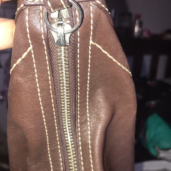 Coach Chocolate Brown Hobo purse - Picture 6 of 8